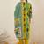 Women Abstract Printed Cotton Kurta with Trousers & Dupatta