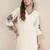 Women Solid Embroidered Kurta with Trousers