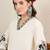 Women Solid Embroidered Kurta with Trousers