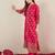 Women Ethnic Motifs Printed Cotton Kurta with Trousers