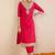 Women Ethnic Motifs Embroidered Regular Kurta with Trousers