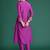 Women Ethnic Motifs Embroidered Pleated Mirror Work Kurta with Trousers