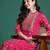 Ethnic Motifs Printed Panelled Thread Work Pure Cotton Kurta with Trousers