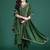 Floral Embroidered Sequinned Kurta with Trousers & With Dupatta