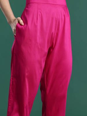 Ethnic Motifs Embroidered Sequinned Kurta with Trousers & With Dupatta 3