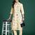 Ethnic Motifs Embroidered Thread Work Pure Cotton Kurta with Trousers