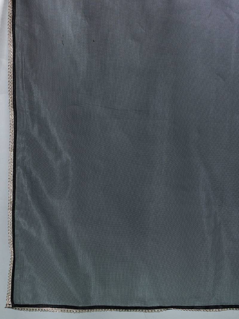 Ethnic Motifs Embroidered Kurta with Trousers & Dupatta