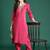 Ethnic Motifs Embroidered Regular Kurta with Trousers