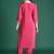 Ethnic Motifs Embroidered Regular Kurta with Trousers