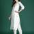 Floral Embroidered Pure Cotton Kurta with Trousers & Dupatta