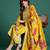 Ethnic Motifs Yoke Design Thread Work Kurta With Trousers & Dupatta