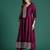 Ethnic Motifs Embroidered Sequinned Kurta with Trousers & With Dupatta