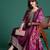 Ethnic Motifs Embroidered Sequinned Kurta with Trousers & With Dupatta