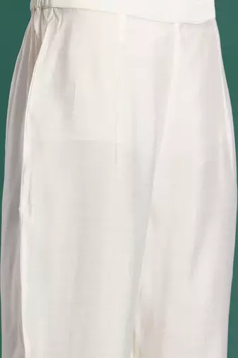 Floral Embroidered Kurta with Trousers & Dupatta