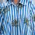 Floral Printed Shirt Collar Pure Cotton A-Line Kurta With Trousers