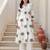 Floral Printed V-Neck Pure Cotton Kurta With Trousers