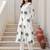 Floral Printed V-Neck Pure Cotton Kurta With Trousers