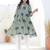 Women Floral Printed Pure Cotton A-Line Kurta with Trousers
