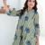 Women Floral Printed Pure Cotton A-Line Kurta with Trousers