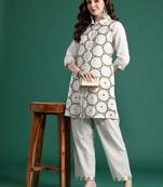 Printed Regular Kurta with Trousers