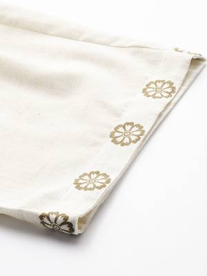 Printed Regular Kurta with Trousers 7