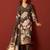 Floral Printed Beads and Stones Kurta With Trousers & \Dupatta