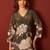 Floral Printed Beads and Stones Kurta With Trousers & \Dupatta