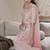 Onion pink moti & embroidery work roman silk kurta palazzo set