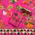 Pink Color Printed And Latkan Work Silk Blend Saree