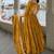 Mustard pure cotton bandhani style floral printed anarkali kurta set with dupatta