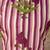 Wine cotton stripes & floral printed straight kurta set for women