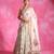 Ivory Embroidered Georgette Organza Lehenga Set