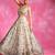 Ivory Embroidered Georgette Organza Lehenga Set