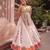 Ivory Floral Printed Crepe Lehenga Set