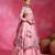 Sugar Pink Resham Embroidered Organza Lehenga Set