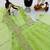 Parrot green green fendy silk embroidered stitched kurta set