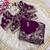 Dark Magenta Color sequence And embroidery work Satin Saree