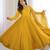 Women Roman Silk Chanderi Solid Anarkali Kurta Set with Dupatta