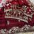 Maroon Color sequence And embroidery work Satin Saree