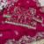 PinkColor sequence And embroidery work Satin Saree