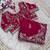 PinkColor sequence And embroidery work Satin Saree