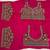 purple color fancy silk blend embroidered bollywood style partywear saree
