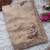 Cream Color Beads And Embroidery Work Satin Saree