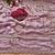 Lavender Color Beads And Embroidery Work Satin Saree