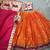 Women Jacquard Silk Paithani Design With Weaving Zari Work Lehenga Choli 