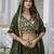 Designer Rangoli Silk Embroidery lehenga choli