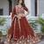 Designer Rangoli Silk Embroidery lehenga choli