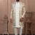 Yellowish cream indowestern for men