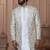 Off white indowestern for men