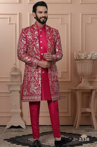 Rani ponk open indowestern for men